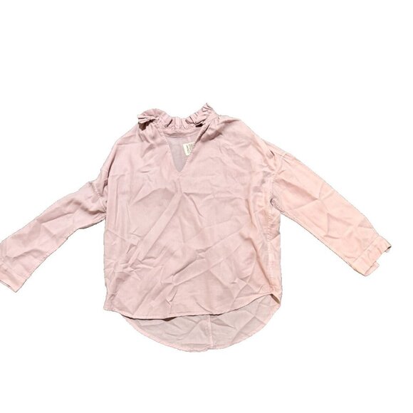 A SHIRT THING penelope cotton shirt Top Blouse - pink blouse size Small $245 - Picture 1 of 5